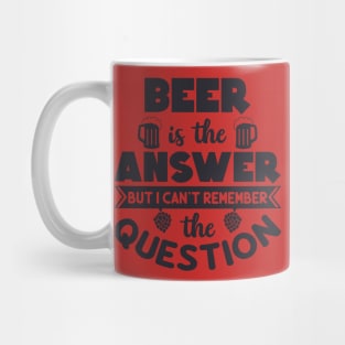 beer is the answer Mug